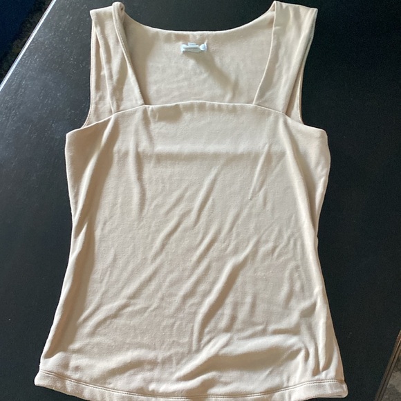 Cache Tan Wise strap Sleeveless size large - Picture 1 of 8